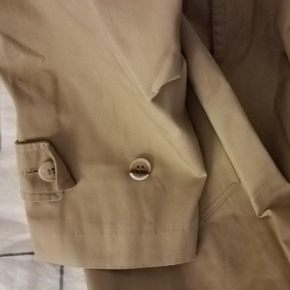 Ballarini - Blue Water Tan Trench Coat Men Large - Picture 8 of 8